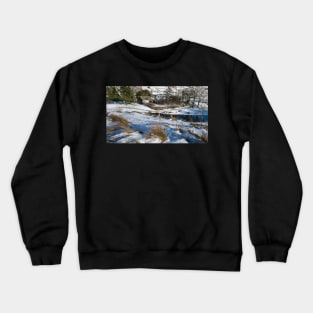 Snowfall, Watendlath Farm Crewneck Sweatshirt